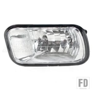 ダッジ ラム 1500 2500 3500 2009-12 自動車用 フロント クリア バンパー フォグライト ハロゲン フォグランプ 55372735AB 55372734AB - Clear Shell-Left