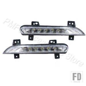 LED DRL デイライト フロントバンパー DRL デイランニング用 ランニングランプ ルノー フルエンス 2014-16-2021 266057986 266005976 - 1 Left and 1 Right