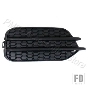 VW フォグライトカバー フロントバンパー フォグランプ グリルカバー ブラック ティグアン 2012 2013 2014-2018 2019 USバージョン - 1 Right No Hole
