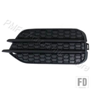 VW フォグライトカバー フロントバンパー フォグランプ グリルカバー ブラック ティグアン 2012 2013 2014-2018 2019 USバージョン - 1 Left No Hole