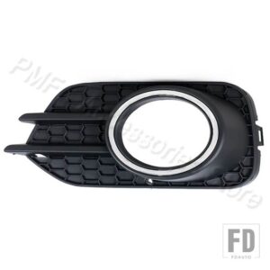 VW フォグライトカバー フロントバンパー フォグランプ グリルカバー ブラック ティグアン 2012 2013 2014-2018 2019 USバージョン - 1 Left With Hole B