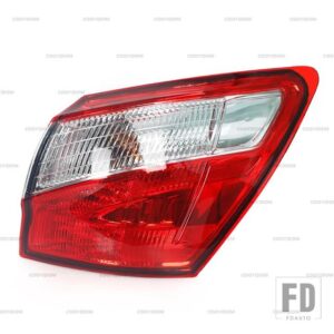 日産 テールライト 外側 リアブレーキライト ウィンカー フォグランプ QASHQAI 2010-14 EUバージョンアクセサリー - 1pcs Right