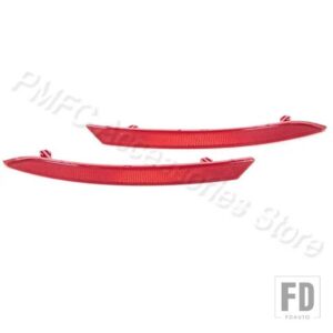 VW B5 パサート CC 2008-12 3C8945105B 3C8945106B 用 自動車用 リアバンパー ブレーキライト リフレクターランプ - Red-1Pair