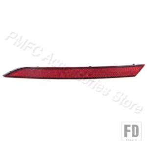 VW B5 パサート CC 2008-12 3C8945105B 3C8945106B 用 自動車用 リアバンパー ブレーキライト リフレクターランプ - Black Red-1Left