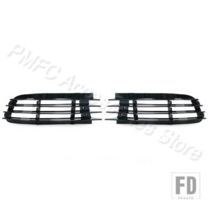 VW ゴルフ5 MK5 R32 2005-2009 フロントバンパー用 フォグランプグリルカバー左右 - 1 Left and 1 Right