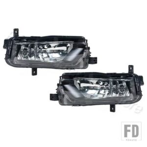 フロントバンパーフォグランプフォグランプアセンブリカーライト電球付きVWキャディ2015-20 2K5941661B 2K5941662B用 - 1 Left and 1 Right