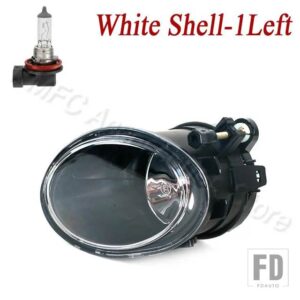 BMW フロントバンパーフォグランプアセンブリ フォグライト 電球付き 3シリーズ M5 E39 2001-2003 M3 E46 2002-2005 63177894017 63177894018 - Clear Shell-1Left