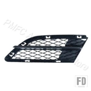 BMW E90 E91 2009 2010-2012 自動車用 フロントバンパー アンダーフォグランプグリルカバー メッシュ カーアクセサリー 51117198901 511171989 - Honeycomb-Left