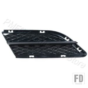 BMW E90 E91 2009 2010-2012 自動車用 フロントバンパー アンダーフォグランプグリルカバー メッシュ カーアクセサリー 51117198901 511171989 - No holes-Right