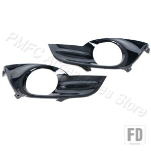 日産 フロントバンパーDRLフォグランプフォグランプカバーフレームフィット用 アルティマ2013-16運転ランプライト - Bright Cover-1 Pair