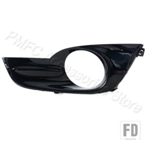日産 フロントバンパーDRLフォグランプフォグランプカバーフレームフィット用 アルティマ2013-16運転ランプライト - Bright Cover-1 Left
