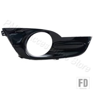 日産 フロントバンパーDRLフォグランプフォグランプカバーフレームフィット用 アルティマ2013-16運転ランプライト - Bright Cover-1 Right