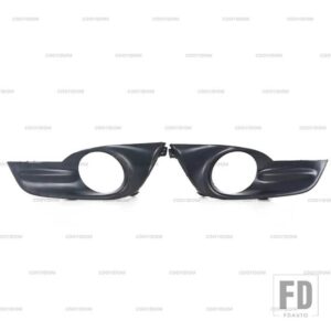 日産 フロントバンパーDRLフォグランプフォグランプカバーフレームフィット用 アルティマ2013-16運転ランプライト - Matte Cover-1 Pair