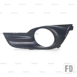 日産 フロントバンパーDRLフォグランプフォグランプカバーフレームフィット用 アルティマ2013-16運転ランプライト - Matte Cover-1 Left