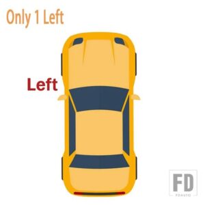 日産 フロントバンパーDRLフォグランプフォグランプカバーフレームフィット用 アルティマ2013-16運転ランプライト - Fog Light-1 Left