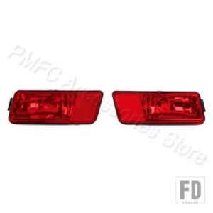 ダッジ ジャーニー 2009 2010 2011 自動車用 リアバンパーリフレクター ブレーキライトハザード灯 電球付き フォグランプ ストップハザード灯 - 1 Left and 1 Right