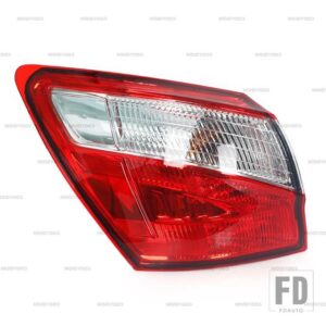 日産 テールライトリアブレーキライトウィンカーライトフォグランプテールランプアセンブリ QASHQAI 2010-14 EU バージョン用 - Outside Left