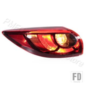 マツダ 自動車用 LEDテールライトアセンブリ リアランプ ストップブレーキランプ ウィンカーランプ CX5 CX-5 2016 EU/USバージョン KA0G-51-16 - US Version-Left