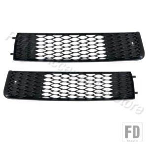 アウディ 自動車用 フォグランプカバー フォグランプグリル レーシンググリル ヘッドライトメッシュアクセサリー Q7 4L S-LINE 2009-13-2015用 - UP-1Pair
