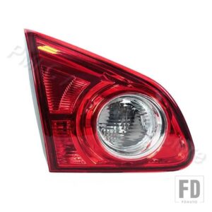 日産 自動車用 テールライトアセンブリ リアバンパー リバースブレーキライト ストップリバースランプ ウィンカーライト QASHQAI J10 2007-201 - Inside Left
