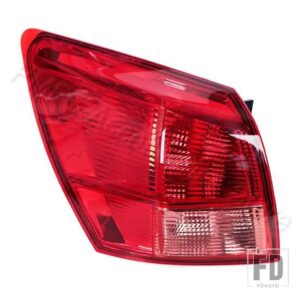 日産 自動車用 テールライトアセンブリ リアバンパー リバースブレーキライト ストップリバースランプ ウィンカーライト QASHQAI J10 2007-201 - Outside Left