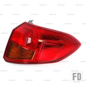 リアバンパーテールライト SUZUKI VITARA 2016 2017 2018用 車ストップハザード灯 ブレーキライト ウィンカーライト リアフォグランプ - B-Outside Right