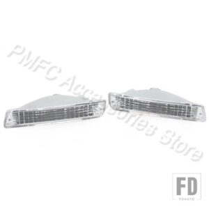 トヨタ ランドクルーザー 80 シリーズ LC80 FJ80 FZJ80 HDJ80 HZJ80 4500 4.5L 1991-1998 8152160251 用 フロントバンパー ウィンカーライト - 1 Left and 1 Right