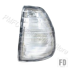 自動車用 フロントコーナーライトウィンカーライトカバー ベンツ W123 1976 1977 1978 1979 1980 1981 1982 1983 1984 対応 1305233052 - White-1Left