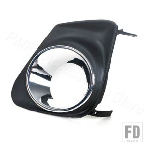 トヨタ 1ペア ブラックフロントバンパー フォグランプ フォグランプアセンブリ ドライビングライト ヘッドライト ABS カローラ 2011 2012 2013 - Grille-Left