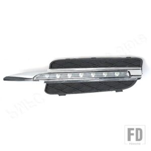 BMW 8LED DRL デイライト デイタイムランニングライト 防水ヘッドランプアセンブリ ライトカバー X5 E70 2007 2008 2009 2010用 - Only 1 Left
