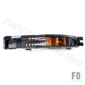 VW フロントバンパー DRL ウィンカーライトランプ デイランプ 電球付き イエローライト ビートル 2011-15用 - Only 1 Left