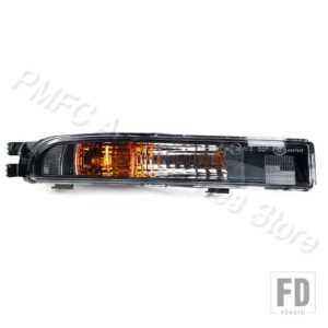 VW フロントバンパー DRL ウィンカーライトランプ デイランプ 電球付き イエローライト ビートル 2011-15用 - Only 1 Right