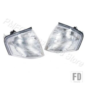 メルセデスベンツ Cクラス W202 C230 C280 1994-2000 2028261143 2028261243 用 車サイドコーナーライト ウィンカーランプ フレームカバー - 1 Left and 1 Right