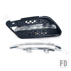 メルセデスベンツ 自動車用 フロントバンパー LED DRL デイタイムランニングライト ドライビングランプ W204 Cクラス C300 AMG スポーツ 2007 - Only 1 Left