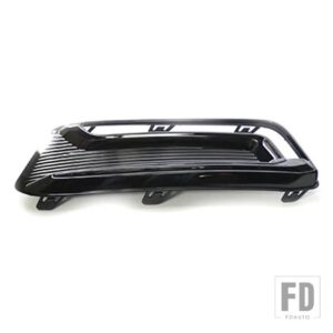 シボレー フロントバンパー フォグランプグリル インパラ 2014 2015 2016-2020 GM1039166 13730161 23455346 GM1038166 13730162 23455347 - Black Right
