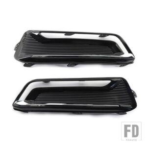 シボレー フロントバンパー フォグランプグリル インパラ 2014 2015 2016-2020 GM1039166 13730161 23455346 GM1038166 13730162 23455347 - Chromium-1 Pair