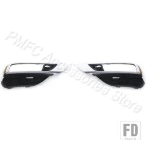 ホンダ フォグランプ バンパー ドライビングランプ カバーグリル フレームトリム キットスイッチ CRV タイプ UK バージョン 2015 2016 71103-T - Cover-1Pair