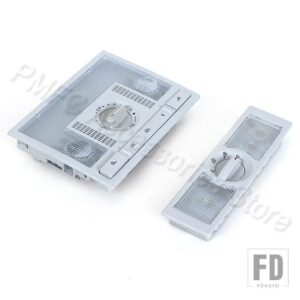 POLO 9N 2002-2010 FOX 2005-2012 EU SEAT ALTEA LEON 読書灯ランプスイッチ 6Q0959613A 6Q0959613A 6Q0947291A - 1 Front and 1 Rear