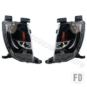 テスラ LEDフロントバンパーフォグライトフォグランプアセンブリフォグランプフォグライトモデルS 2012-2015-20 USバージョン用 - 1 Left and 1 Right