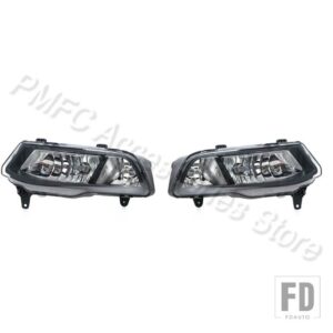 VW 自動車用 ライト フロントバンパー フォグランプ フォグランプアセンブリポロ 6C ハッチバック 2014-18 6C0941661D 6C0941662D - 1 Left and 1 Right