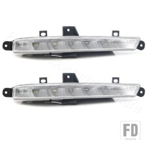 メルセデスベンツ LED DRL デイタイムランニングライト デイライト フォグランプ ライト 2218201356 22 82014 56 W221 S63 AMG 2009 2010 2011 - 1 Left and 1 Right