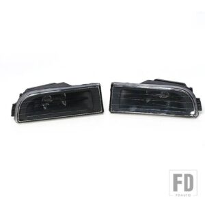BMW フロントバンパー フォグライト ランプ 電球付き E38 7シリーズ 740I 750IL 1995-99-2001 63178352024 63178352023 - 1 Left and 1 Right