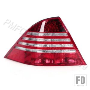 メルセデスベンツ 自動車用 テールライトアセンブリ LEDリアブレーキライト W220 S280 S300 S320 S350 S500 S600 2002-2005用 - Only 1 Left