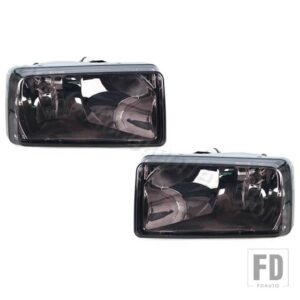 フロントバンパーフォグランプフォグランプアセンブリ電球付き SUBURBAN TAHOE AVALANCHE SILVERADO 2007-2011 2012 2013 25883246 25883245 - 1 Left and 1 Right