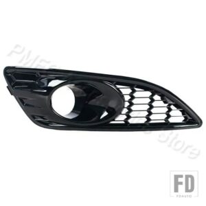 フォード フィエスタ JA8 MK7 2013 2014-2017 フロントバンパーカバーフレーム ロワーハニカムフォグランプグリル D2BZ15266CB D2BZ15266GB - Right-With holes