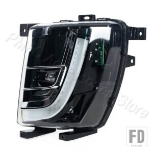 テスラ LED DRL フロントバンパー フォグランプ デイタイムランニングライト フォグランプ モデルX 2016-2020 US/EUバージョン 103432600C 103 - US Version-Left