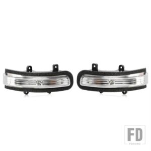三菱 ランサー EX 2013-16用 LED リアビューミラー ウィンカーライト ランプ リピーター フラッシュライト フラッシュライト - 1 Left and 1 Right