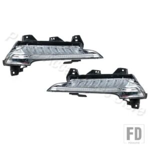 ポルシェ 自動車用 DRL LED デイタイムランニングランプ ウィンカーランプ フォグランプ 911 2012-16 99163115104 99163115205 - 1 Left and 1 Right