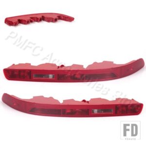 アウディ 自動車用 リバースブレーキライト テールランプ リアフォグランプ Q7 2009-15 欧州版 4L0945096 - No Bulb-1Pair