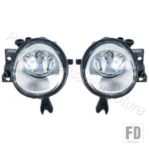 車用フォグランプ フロントバンパー フォグライトアセンブリ 電球付き VW TOUAREG 2003-2010 用 ポルシェ カイエン 2008 2009 2010 7L6941699F - 1Pair